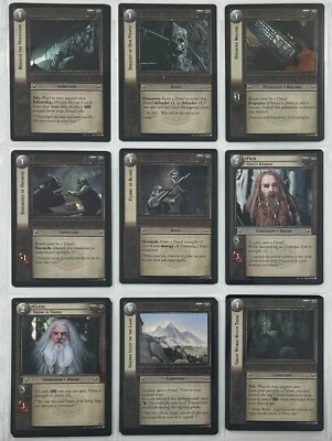 Decipher Lord of the Rings TCG: Realm of the Elf Lords Complete Set NM-LP (C) - Image 1 of 4