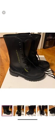 CHRISTIAN DIOR Botas Diorcamp de Goma Oblicua Talla: 7/37 Negras Foto 1 de 4