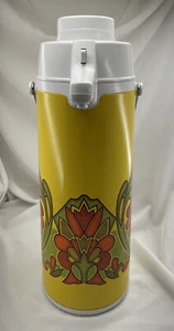 The Peacock Vacuum Bottle Vintage Thermos Pump Coffee Pump - Imagen 1 de 12