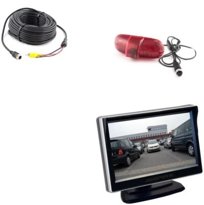 Ampire Cámara Marcha Atrás Monitor Kit Opel Vivaro A Combo, Renault - Imagen 1 de 4