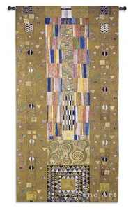Fregio Stoclet Tapestry Klimt Modern Abstract Painting SIZE 98"x53" - Picture 1 of 1