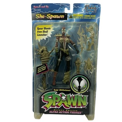 SHE-SPAWN Deluxe Edition Ultra-Action Figure 1996 Series 4 McFarlane Toys NIB - Image 1 of 2