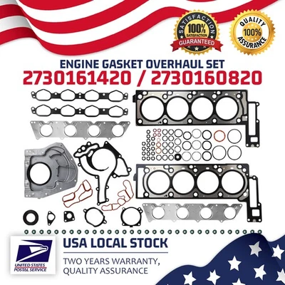 Durable Cylinder Head Gasket Kit A2730161420 For 2007-2009 Mercedes-Benz CLK550 - Image 1 of 4