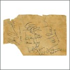 Jimi Hendrix Experience Brian Jones & Eric Burdon 1967 London Autographs (UK)