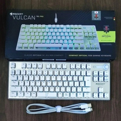 Interruttore lineare tastiera da gioco bianca Roccat Vulcan Tkl Pro Roc-12-572 - Immagine 1 di 4