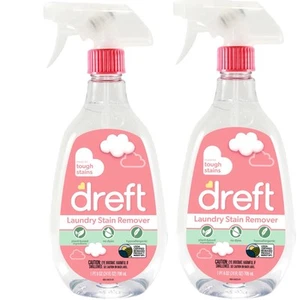 2 Pack Dreft Laundry Stain Remover Spray, Plant Based For Babies, 24 oz - Picture 1 of 4