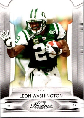 2009 Playoff Prestige #68 Leon Washington - Image 1 of 2