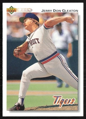1992 Upper Deck Jerry Don Gleaton Detroit Tigers #601 - Image 1 of 2