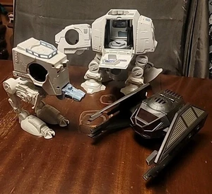 STAR WARS Galactic Heroes First Order Lot Of 3 Tie Silencer, AT-ST, And AT-AT - Picture 1 of 22