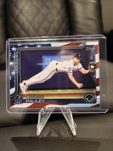 2025 Topps Update #US188 Graham Pauley Independence Day /76! - Picture 1 of 2
