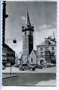 CP 67 BAS-RHIN - Obernai - Le Beffroy - Citroën 2cv - Picture 1 of 1