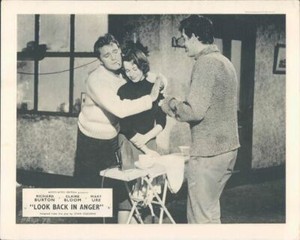LOOK BACK IN ANGER RICHARD BURTON CLAIRE BLOOM GARY RAYMOND ORIGINAL LOBBY CARD