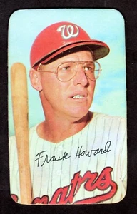Topps Supers #17 1971 Frank Howard Senadores de Washington como nuevo A - Imagen 1 de 2