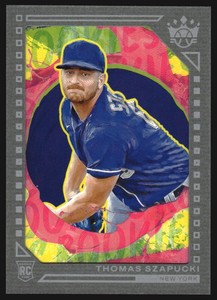 2022 Diamond Kings Gray Frame New York Mets Baseball Card #159 Thomas Szapucki