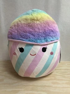 Squishmallow 30cm/12” Bevin The Cotton Candy Kelly Toy BNWT - Picture 1 of 5