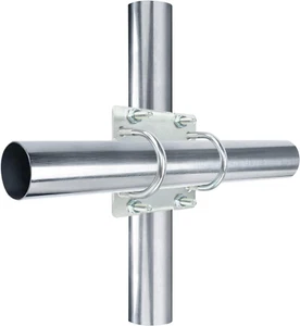 Antennenmast Klemme Cross-Over Halterung Kit mit U-Bolzen für 1"-2" OD Pole, He... - Bild 1 von 12