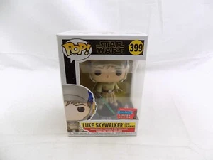 Damaged Luke Skywalker Jedi Training 399 Star Wars Funko Pop Figure - Picture 1 of 2