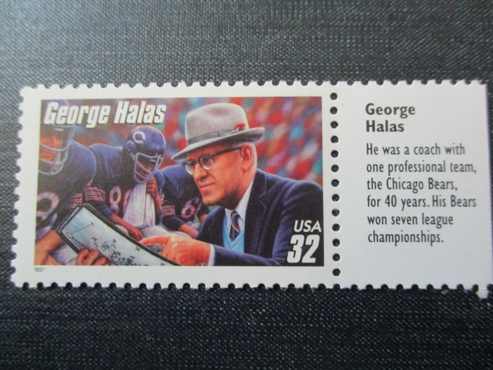 George Halas: The US Stamp  #3150 - Image 1 of 1