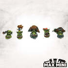 Max Mini BNIB Pirate Orc Heads (5)
