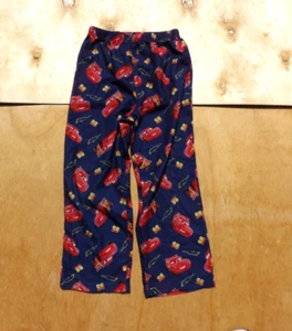 Size Medium (8) Boys Disney Pixar Cars Pajamas Pants Navy Blue - Picture 1 of 2