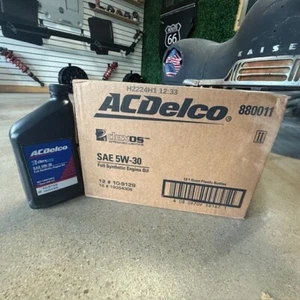 (12) ACDelco 10-9129 dexos2 5W-30 Full Synthetic Diesel Motor Oil, 2.8L Duramax - Picture 1 of 5