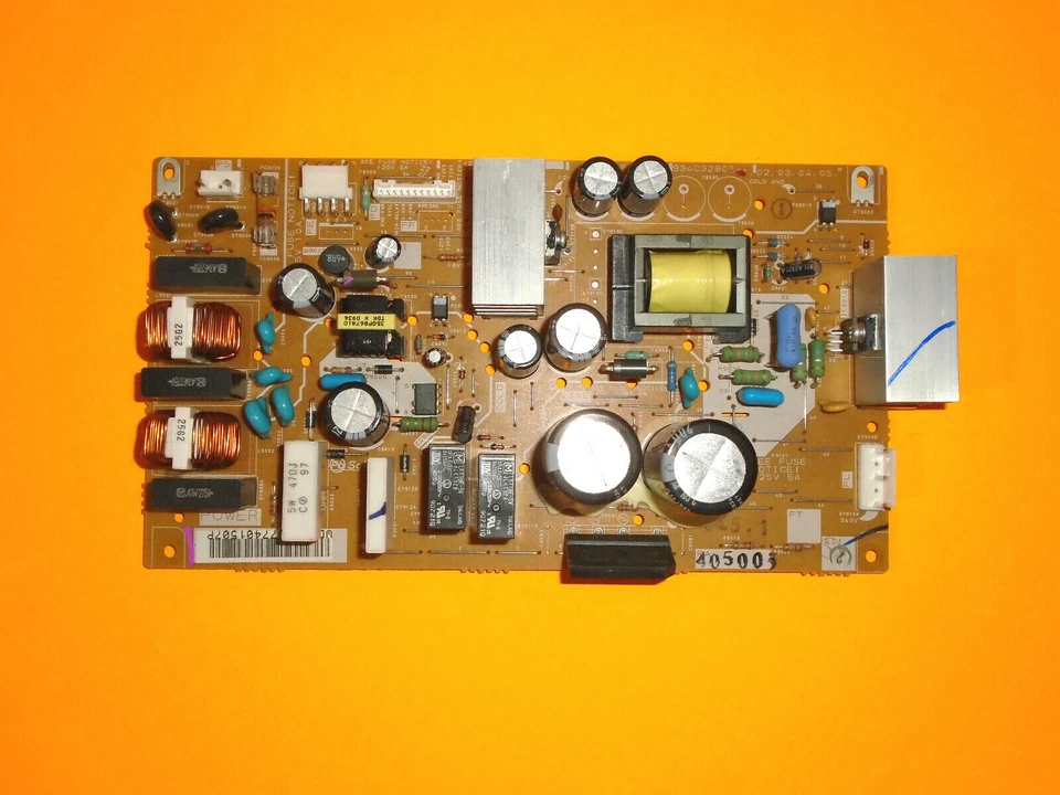 MITSUBISHI WD-60C9, WD73C9, WD-65C9, WD-65737, y otros, fuente de alimentación, #934C3290 01 Foto 1 de 4