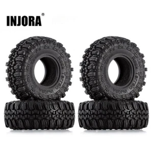 INJORA 1.0" S5 Rock Terrain Tires for SCX24 FCX24 TRX4M Enduro24,56*22mm(T1005) - Picture 1 of 16