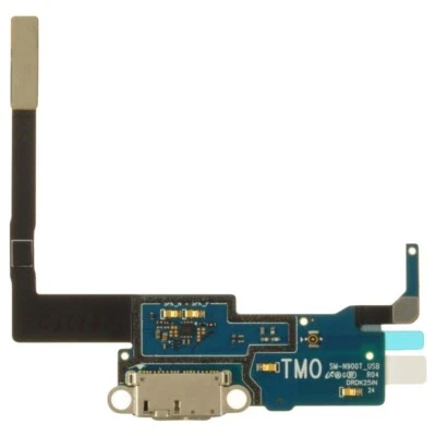 Charge Port with Flex Cable for Samsung SM-N900T Galaxy Note III T-Mobile Repair - Image 1 of 2