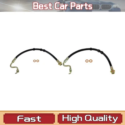 Manguera de freno delantera línea de freno para Nissan Titan 5,6 L 2007 2006 2005 2004 Foto 1 de 3