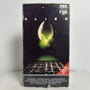 Alien 1984 VHS CBS Fox Hi-Fi Stereo Red Label Video Vintage Science Fiction - Picture 1 of 9