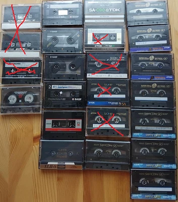 MC Kassetten TDK Maxell BASF Panasonic Sony  1  von  17 St - Bild 1 von 4