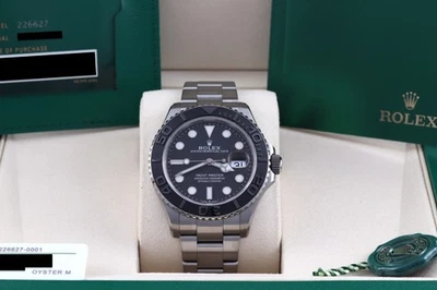 Rolex 2025 Yacht-Master 42 caja de titanio/papeles/tarjeta 226627 Foto 1 de 4