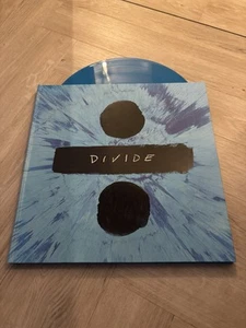 Ed Sheeran - Divide - Double Blue Vinyl/CD In Deluxe Hardbook Super Rare - Foto 1 di 5