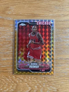Topps Chrome Basketball 2024/25 Dennis Rodman Gold /50 - Picture 1 of 2