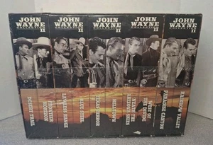 JOHN WAYNE COLLECTION II Collector's Edition 10 Video Pack VHS EP 1997 NEW  - Picture 1 of 7