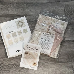 Quilt Kit Quietude 45 X 45 Pre Cut Baby Quilt Kit Pattern By Art Gallery Fabrics - Picture 1 of 4