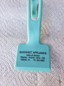 Raspador de hielo de plástico de 5-1/2" electrodomésticos Buchheit Calmar Iowa Maytag Amana GE RCA - Imagen 1 de 9