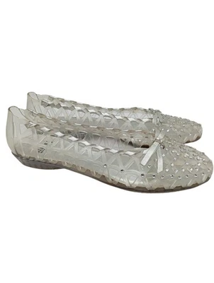 STUART WEITZMAN Ballerine classiche Donna Ballerina Taglia IT 38 grigio chiaro - Immagine 1 di 4