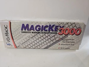 MAGICKEY 3000 Enhanced Windows Ready Keyboard Ehanced Ergonomic Design NEW - Picture 1 of 2