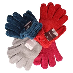 Mujer GL148 Felpilla Cálido de Invierno Guantes Mágicos Por Foxbury rjm - Imagen 1 de 41