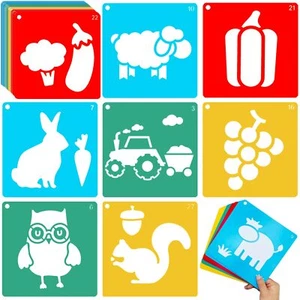 Drawing Stencils Set Large Stencils for Kids 30 Different Patterns are The Gi... - Picture 1 of 6