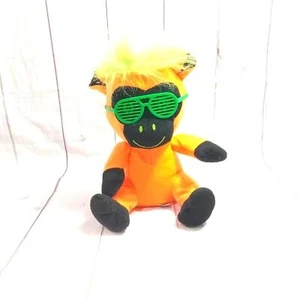 shades the orange monkey with Glasses "13" stuffed animal plush - Picture 1 of 7