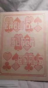 Drew's Super Bonus Schematics Arcade Manual - Picture 1 of 1