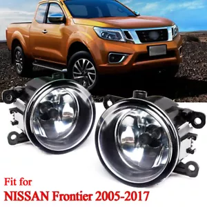 For 2005-2017 Nissan Frontier Factory Bumper Halogens Fog Lights Driving Lamps - Bild 1 von 10