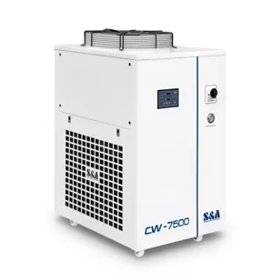 S&A Enfriador de agua industrial CW 7500 para máquina de grabado cortadora láser de CO2 600W - Imagen 1 de 5