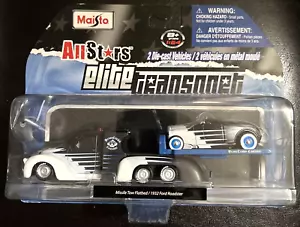 Maisto Allstars Elite remolque de misiles plataforma plana 1932 Ford Roadster nuevo - Imagen 1 de 2
