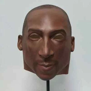 Masquerade Halloween Latex Fancy Kobe Bryant Head Mask Prank Party Cosplay Props - Picture 1 of 6