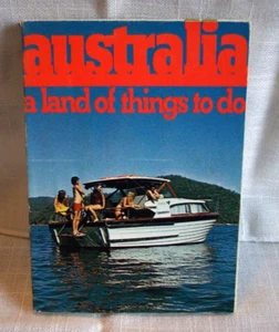 Australia: A Land of Things To Do TAA Australian Tourism Book 1974 See Pics - Picture 1 of 6
