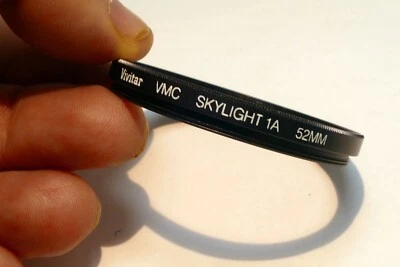 Vivitar VMC 52mm Filter Sky 1A Skylight Multi-Coated lens made in USA - Image 1 of 4
