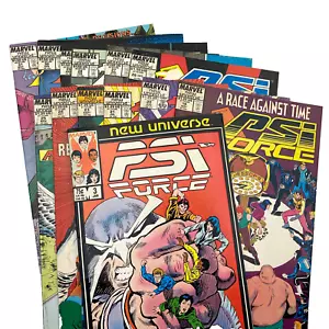 Psi-Force #3, #19-21, #23-31 (anni '80) fumetti serie Marvel - Foto 1 di 6